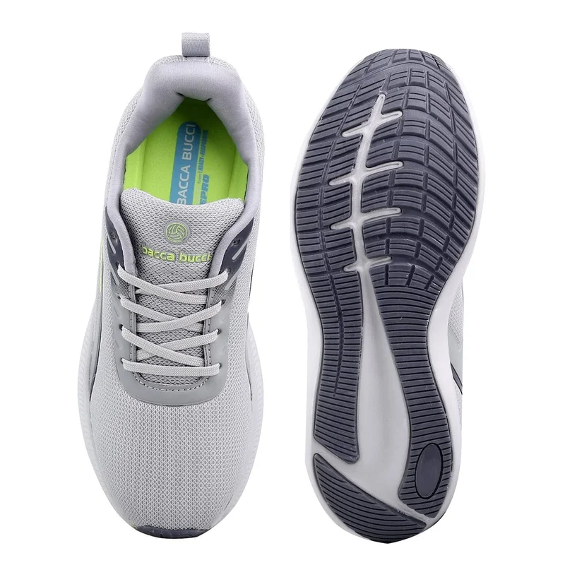 Bacca Bucci Grey Essential Versatile Shoes for All Activities for Men | Best Price UAE